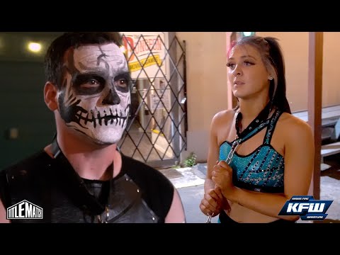 Kenzie Paige vs Issac Cain - Dog Collar Match (Intergender) Kross Fire Wrestling