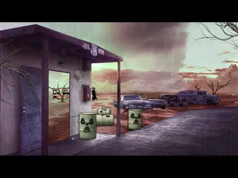 Rain on Route 66 | Mojave Desert Post-Apocalyptic Ambience