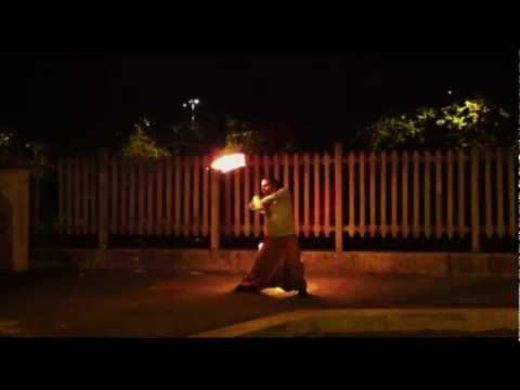 Pier Fire Poi improv