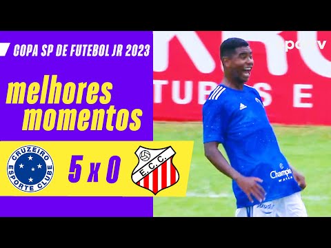 Gols e lances de Cruzeiro x Comercial - MS