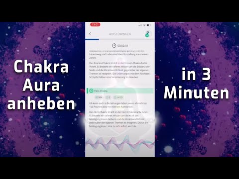 Chakra-Harmonisierung und Aura-Analyse 🧘‍♂️ für Krone-Herz-Wurzel aller Zuschauer ➡️ blaue Healy-App