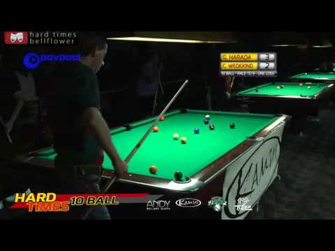 #6 - Chris WEDEKIND vs Greg HARADA • 2016 Hard Times 10-Ball
