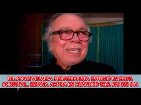 AUDIENCIA PÚBLICA. DR. JORGE VILLALBA. MÉDICO FISIOTERAPISTA CON EST. EN EE.UU. PORTUGAL Y ESPAÑA.