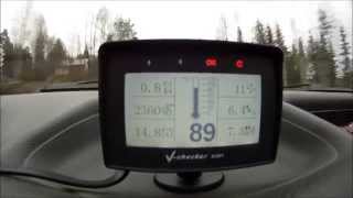 preview picture of video 'V-Checker A301 Car Trip Computer Fiat Punto mk2 188'