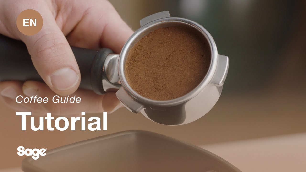How to tamp and trim the dose