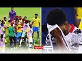كأس الأمم الأفريقية 2021: نهاية الاجتماع العاصف بين الغابون وغانا. لاعب غاني يتأرجح لكمة (فيديو)