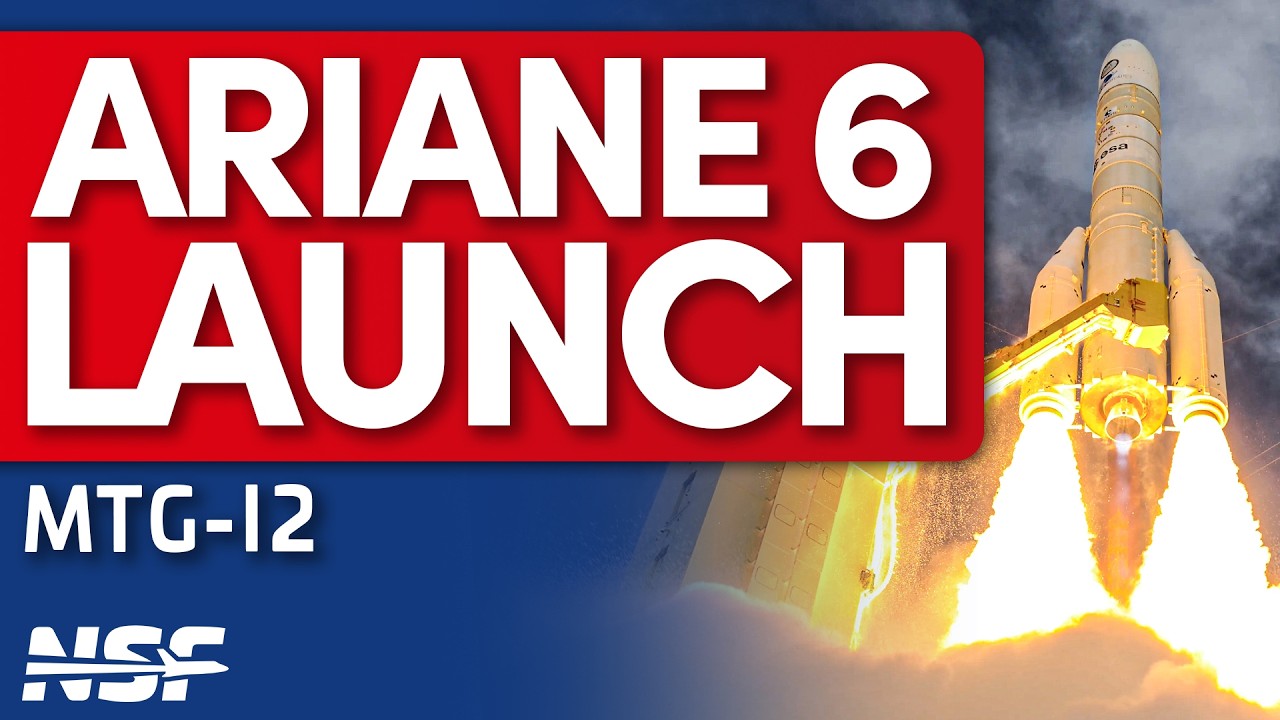 Ariane 6 launches MTG-I2