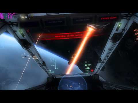 Star Citizen Alpha 1.1.4 | dodging CS missiles in the SuperHornet