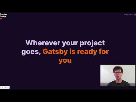 Welcome to GatsbyCamp! Kick-off with Kyle Mathews