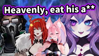 Cotton commands Heavenly to eat A** all of a sudden