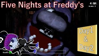 【Five Nights at Freddy's】深夜の怖すぎるバイトを見くびっていた男【1st & 2nd Night】