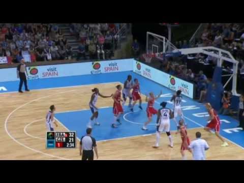 Block Of The Game P. Kulichova FRA v CZE EBW 2013