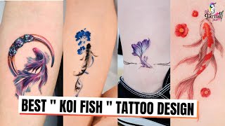 Minimalist Koi Fish Tattoo Designs 2025 | Koi Fish Tattoo Ideas for Men | e Koi Fish Tattoo Styles