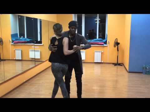 Kizomba class moscow - Alan Eufor & Anna