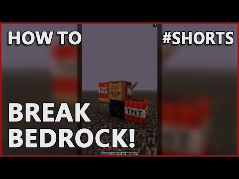 How to Break Bedrock in SURVIVAL MINECRAFT! [JAVA]