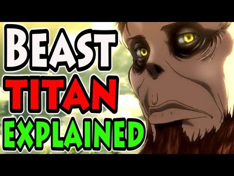 BEAST TITAN EXPLAINED! (Attack on Titan / Shingeki no Kyojin)