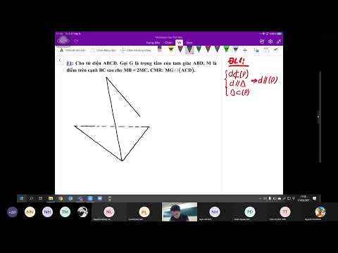 §6.ĐƯỜNG THẲNG SONG SONG VỚI MẶT PHẲNG (17-9-2021)