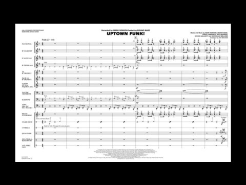 Uptown Funk by Mark Ronson feat. Bruno Mars | Arr: Jay Bocook