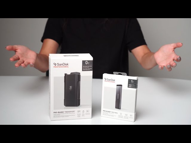 Vidéo SANDISK PROFESSIONAL SSD TRANSP. PROBLADE 2TB