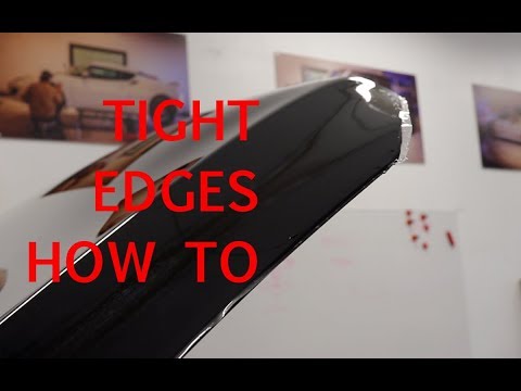 Cutting and Edge Wrapping PPF | How To Paint Protection Film
