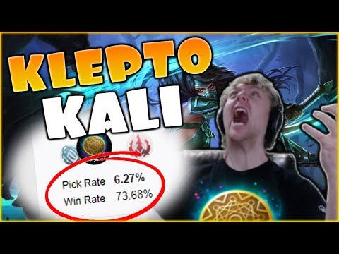 THIS BUILD HAS 74% WINRATE?? WTF?! Kleptomancy Akali Top Gameplay Season 8 League of Legends
