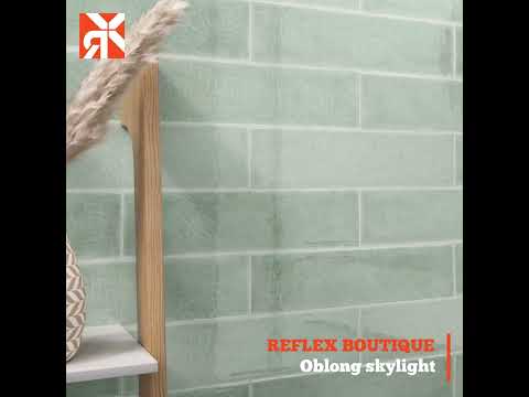 Carrelage mur effet zellige Oblong skylight