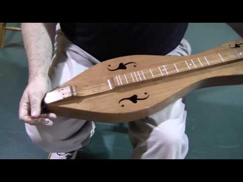 FolkRoots® D Series California Body, All-Cherry, Mountain Dulcimer Demo