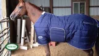 preview picture of video 'Squall Bellyband Stable Blanket'