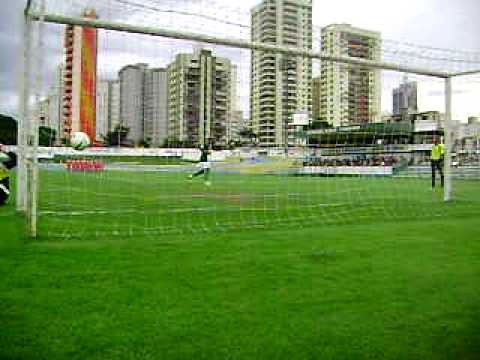 Penalti Marcos V. - Final SUB-18 - 2009 - GOIÁS CAMPEÃO. Vídeo: Prof. HELY MAIA