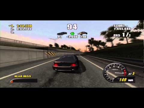 Burnout 2: Point of Impact (PS2) - Face off 1