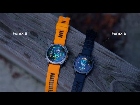 Garmin Fenix E 47mm Stainless steel/Black