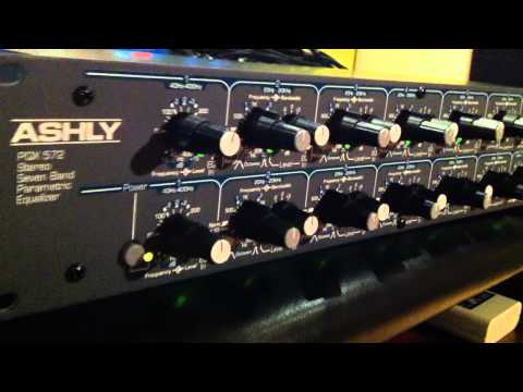 Ashly PQX 571 Seven Band Parametric EQ Grey (Versatile Mono EQ. Excellent Condition) image 10