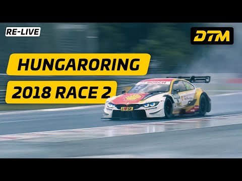 Rain and Accidents Disrupt DTM 2018 Hungaroring Race 2 🤯 | DTM Legacy