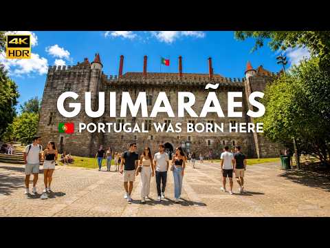 GUIMARÃES 🇵🇹 Portugal's Birthplace | Castle, Palace & Historic Centre Walking Tour