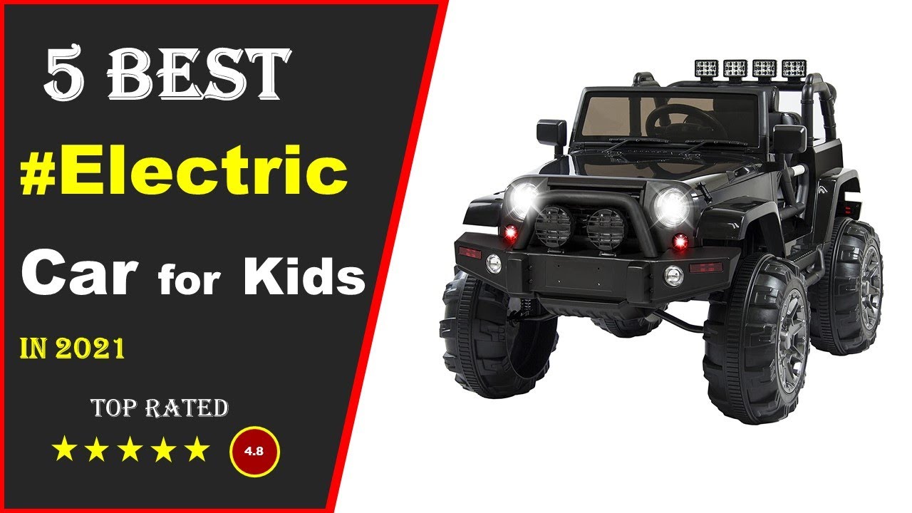 ✅ Top 5: Best Electric Car For Toddlers & Kids 2021 [Tested & Reviewed]