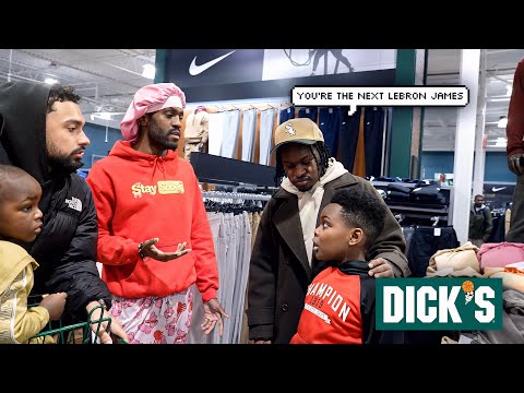 My Little Brother Wants To Be A Basketball Player! 