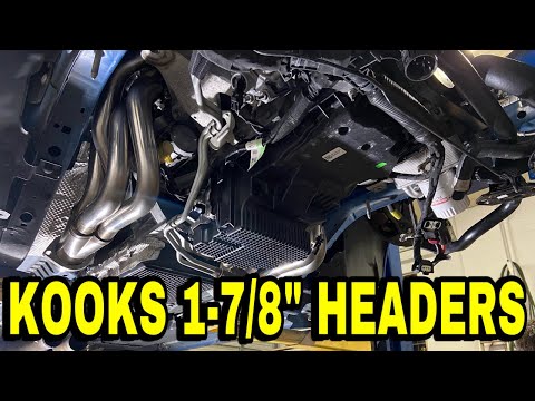 New Chapter Begins with the 2020 Mustang GT! Kooks 1-7/8 catted header install!