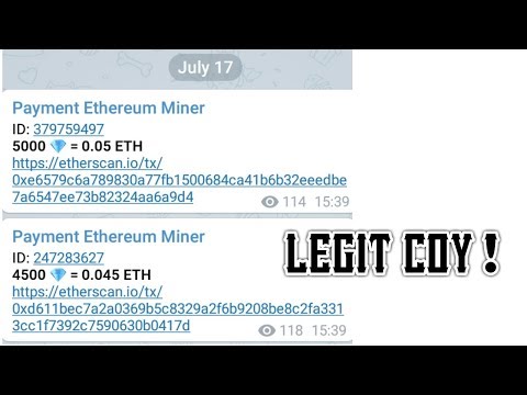 VIRAL ! Bot Telegram Penghasil ETH Gratis Legit