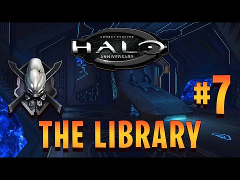Halo CE Anniversary Legendary | The Library Perfect Run Iron Skull