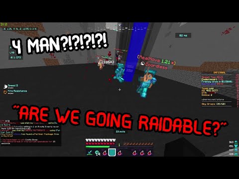 Top HCF Crazy Moments 😱 (Melonite Half Heart Clutch + Server Reboot Saves Him From Going Raidable?)
