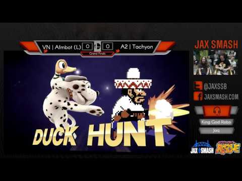 Jax Smash Weekly 5/19/16 - Afmbot(Little Mac) Vs. A2 | Tachyon(Duck Hunt) GF
