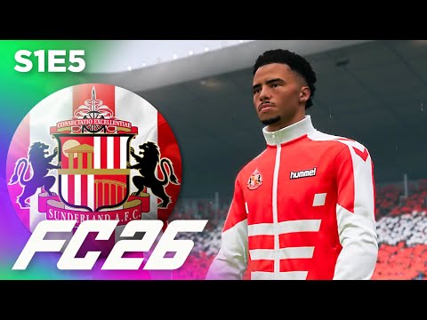 Playing against Arsenal... | FC 26 Sunderland Career Mode S1E5
