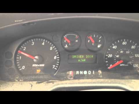 E5FD124 2005 Ford Taurus 3.0 OHV Engine Test