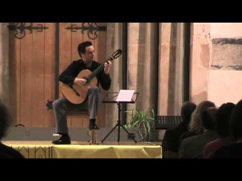 Matthew McAllister at the Passau Festival, in Germany.