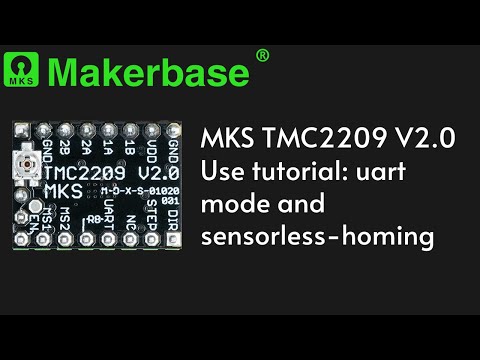 MKS TMC2209 V2.0 Use tutorial: uart mode and sensorless-homing with MKS (Sgen_L/Gen_L/Robin E3D)