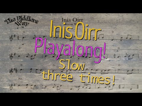 Inis Oirr Playalong (Slow) Sheet Music Version