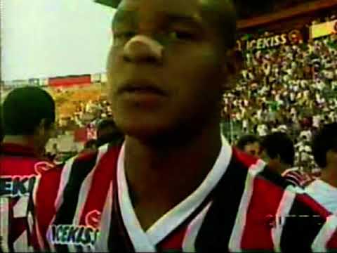 BOTAFOGO-SP 5x1 DESPORTIVA-ES - Campeonato Brasileiro Série B 1998 - Final de jogo - TV Clube