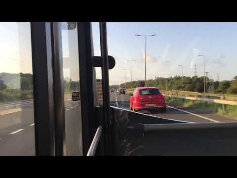 Sunset Front Seat View | Route X14: Brunton Lane to Clifton - 7548/YX17NNY