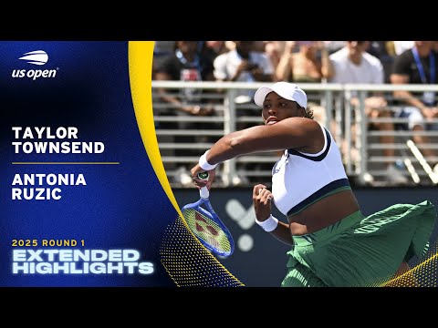 Taylor Townsend vs. Antonia Ruzic Extended Highlights | 2025 US Open Round 1