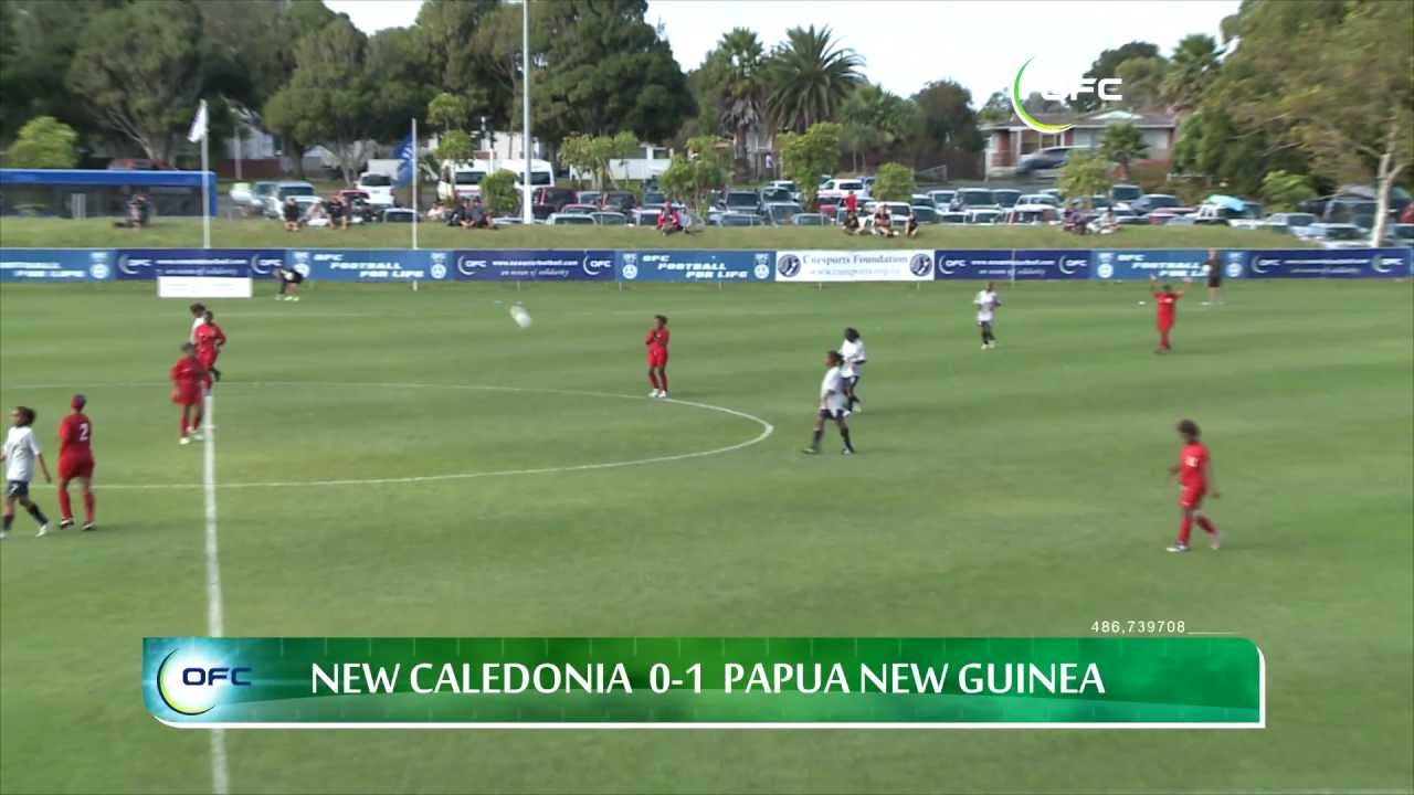 2012 OFC U-17 Women's Championship / MD1 / New Caledonia vs Papua New Guinea Highlights